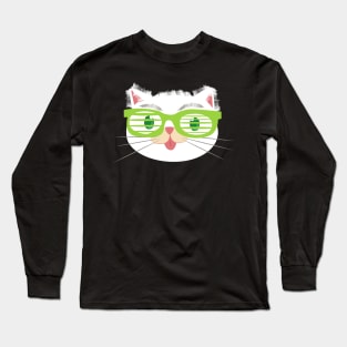 White cat Long Sleeve T-Shirt